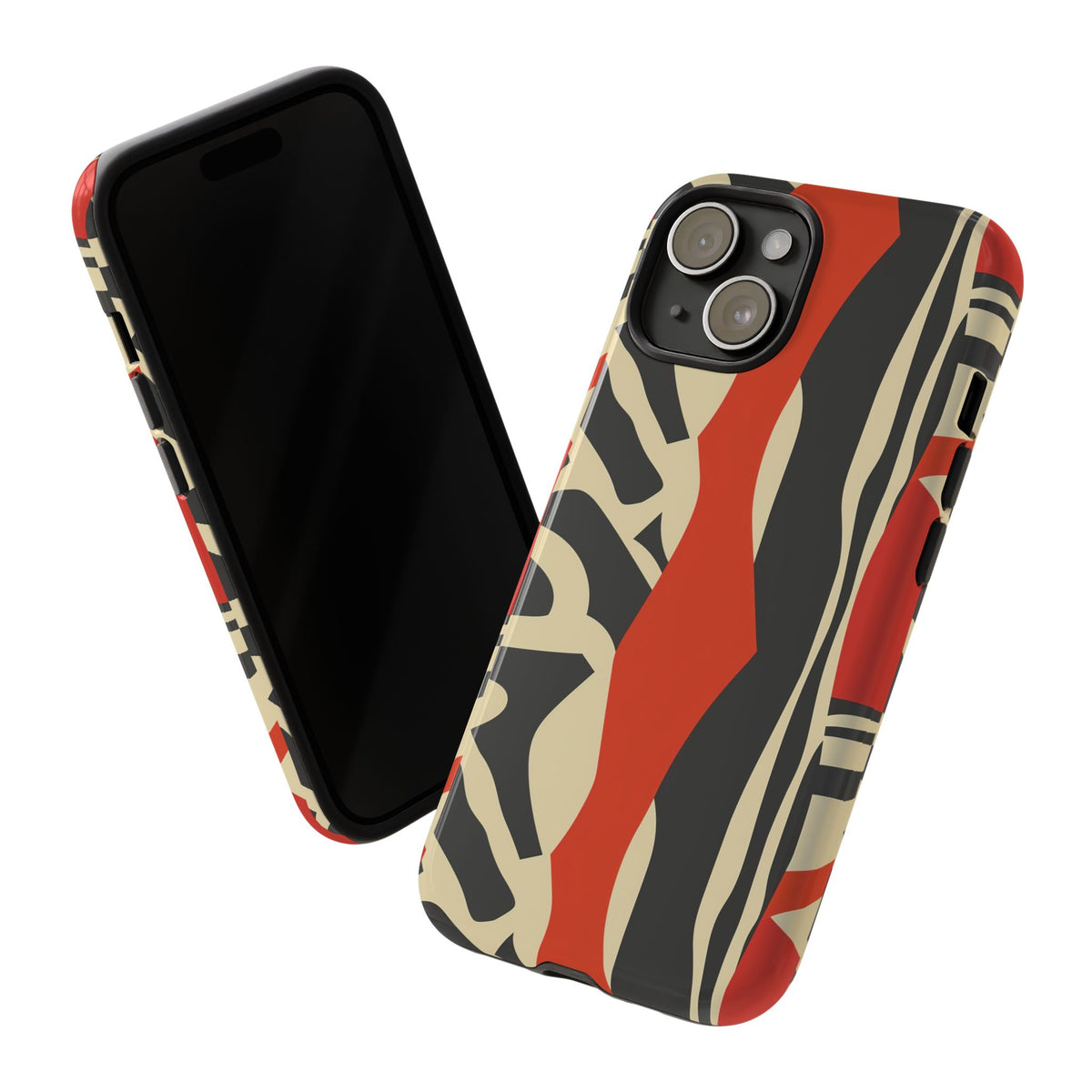 Stylish African Pattern Phone Case – Unique and Vibrant Protection 169