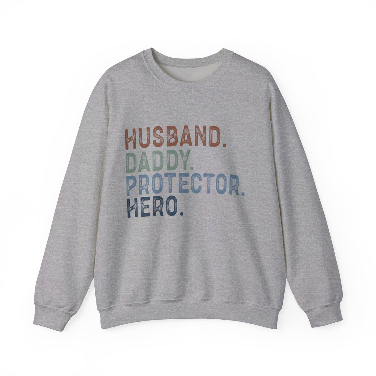 Husband Daddy Protector Unisex Crewneck Sweatshirt