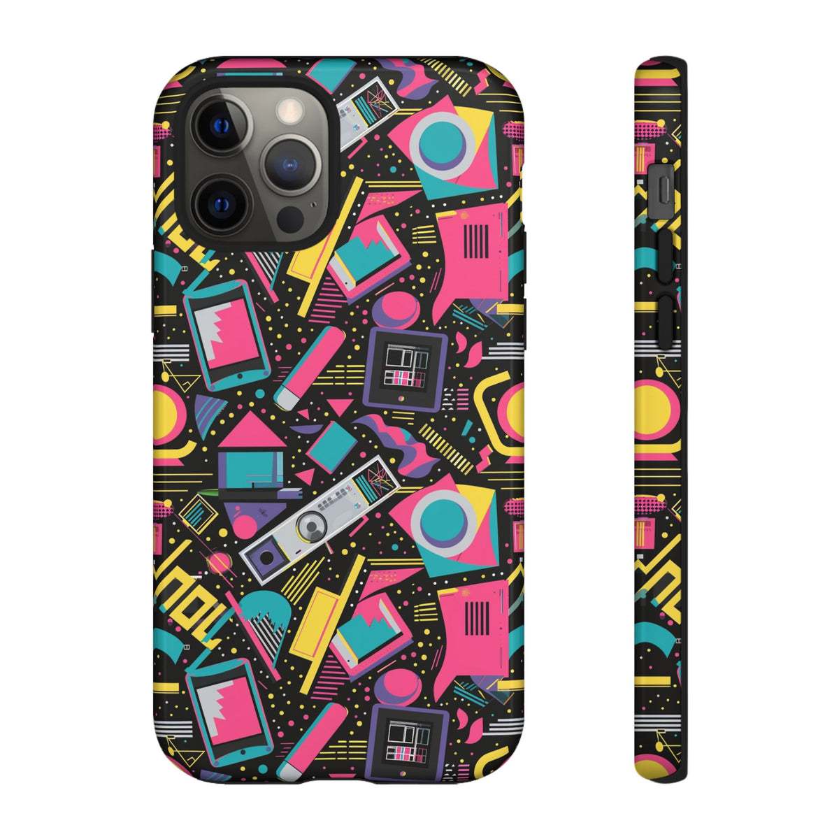 Retro 80s Seamless Phone Case – Vintage Style Meets Modern Protection 192