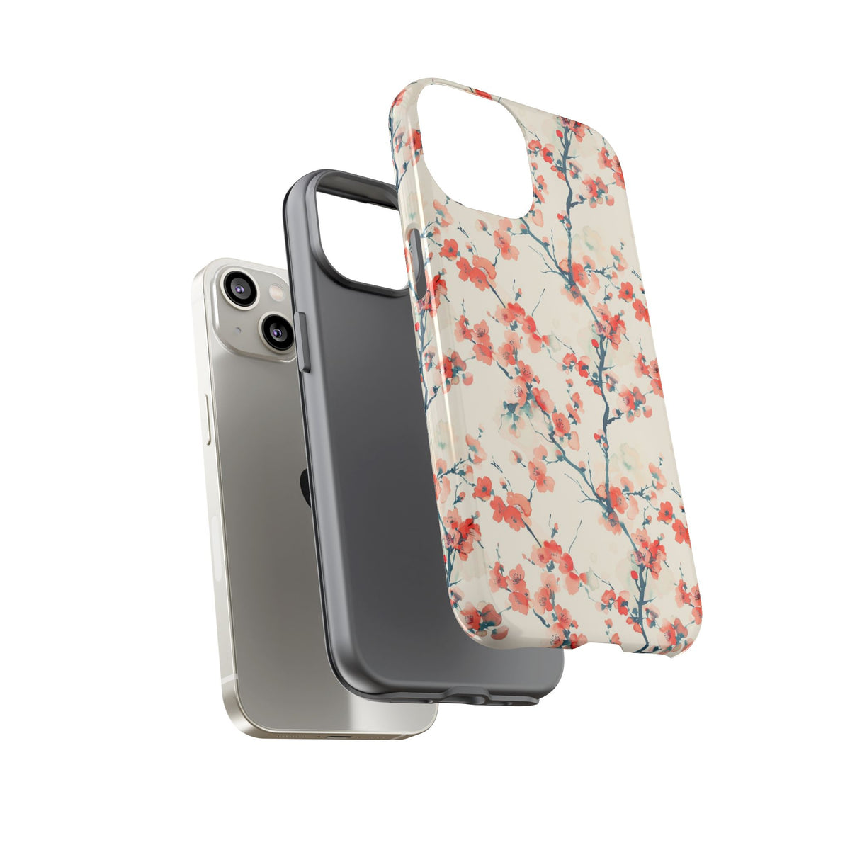 Japanese Pattern Phone Case – Elegant & Timeless Design for Your Phone 463