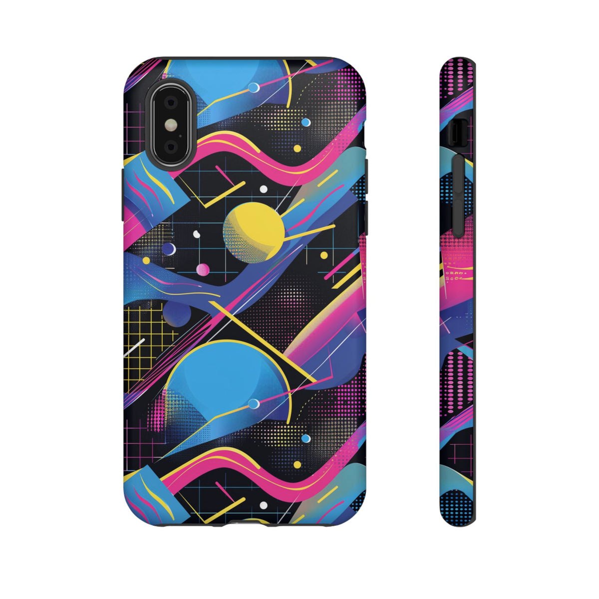 Retro 80s Seamless Phone Case – Vintage Style Meets Modern Protection 14