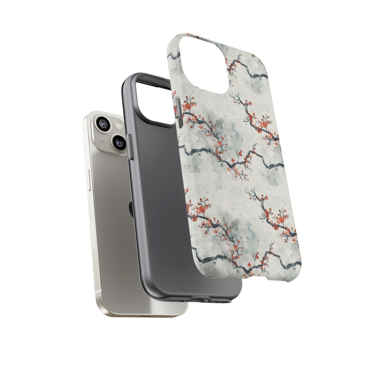 Japanese Pattern Phone Case – Elegant & Timeless Design for Your Phone 021