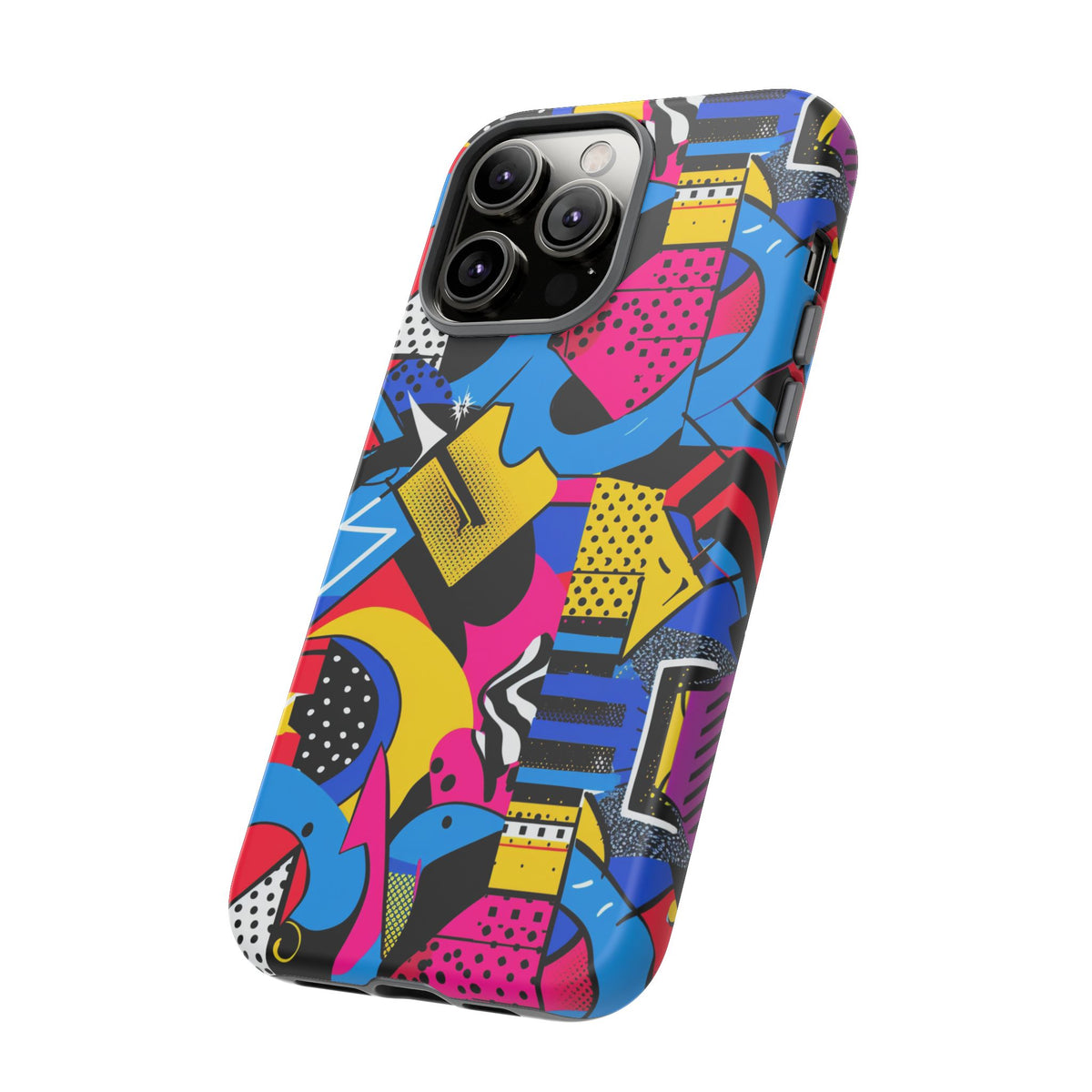 Retro 80s Seamless Phone Case – Vintage Style Meets Modern Protection