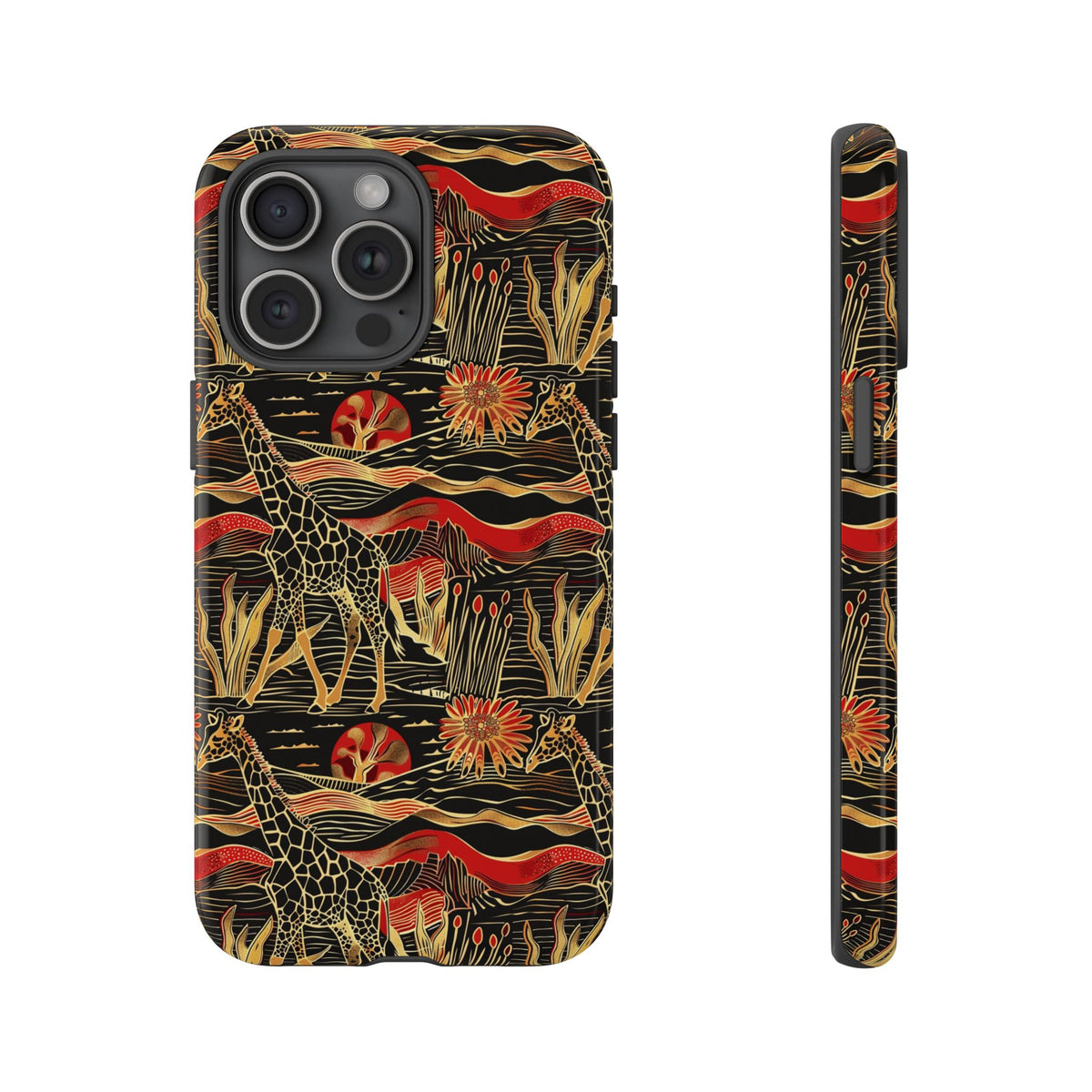 African Style Pattern Phone Case – Bold & Cultural Design for Your Device 295