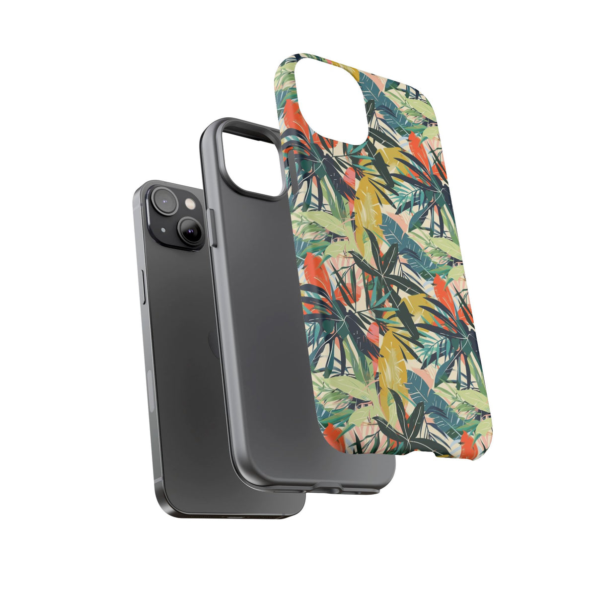 Jungle Pattern Phone Case – Exotic & Lush Design for Your Phone 349