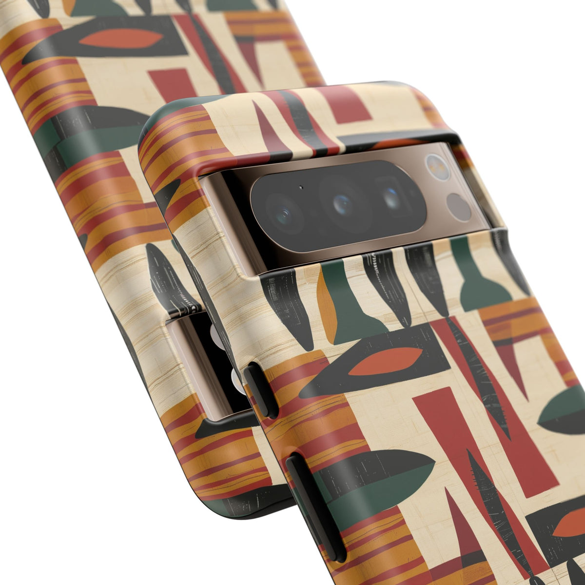 Stylish African Pattern Phone Case – Unique and Vibrant Protection 196