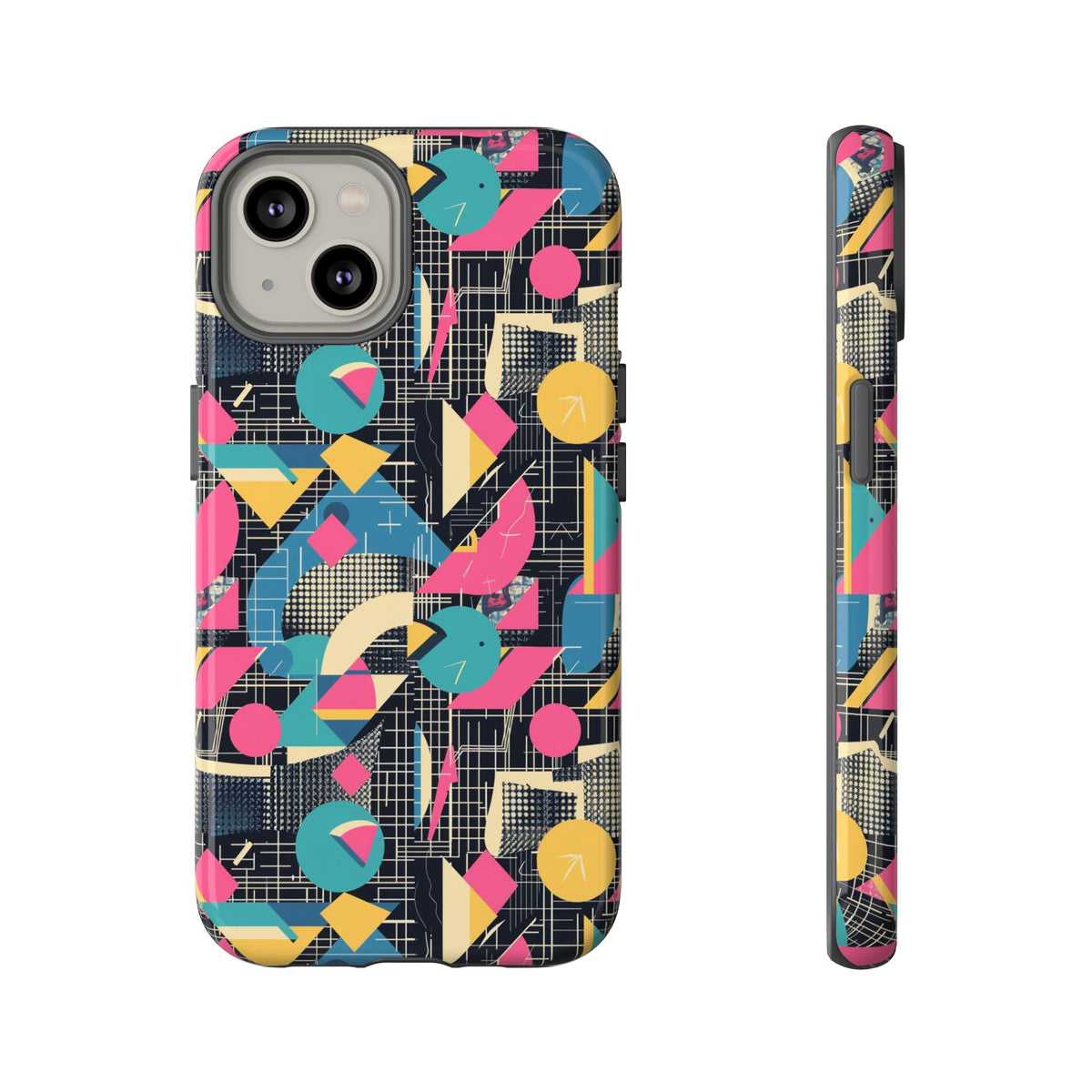 Retro 80s Seamless Phone Case – Vintage Style Meets Modern Protection 266