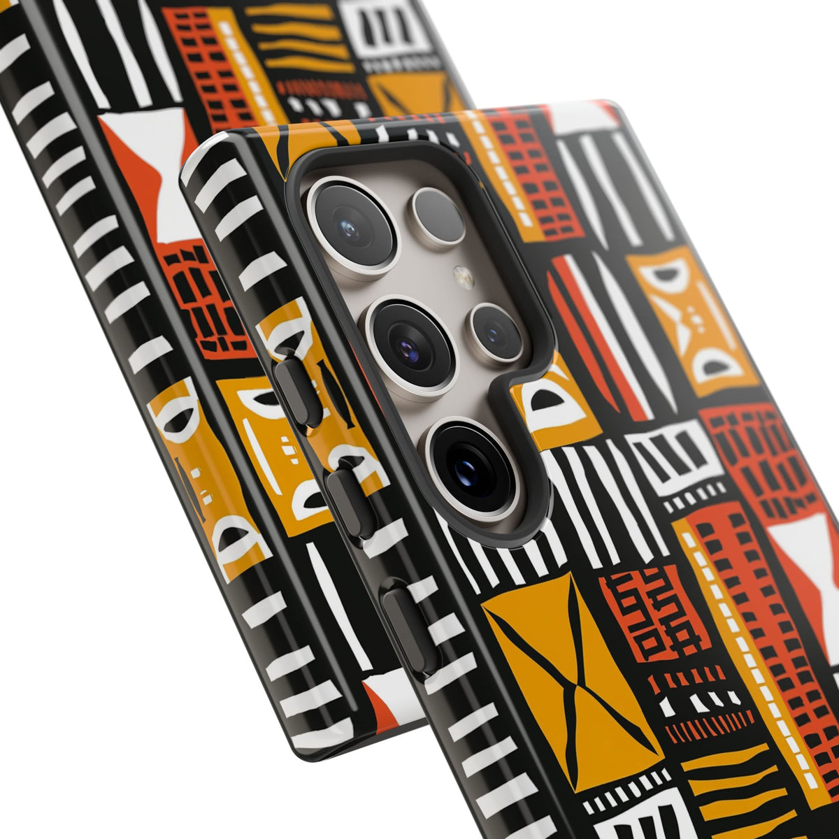 Stylish African Pattern Phone Case – Unique and Vibrant Protection 136