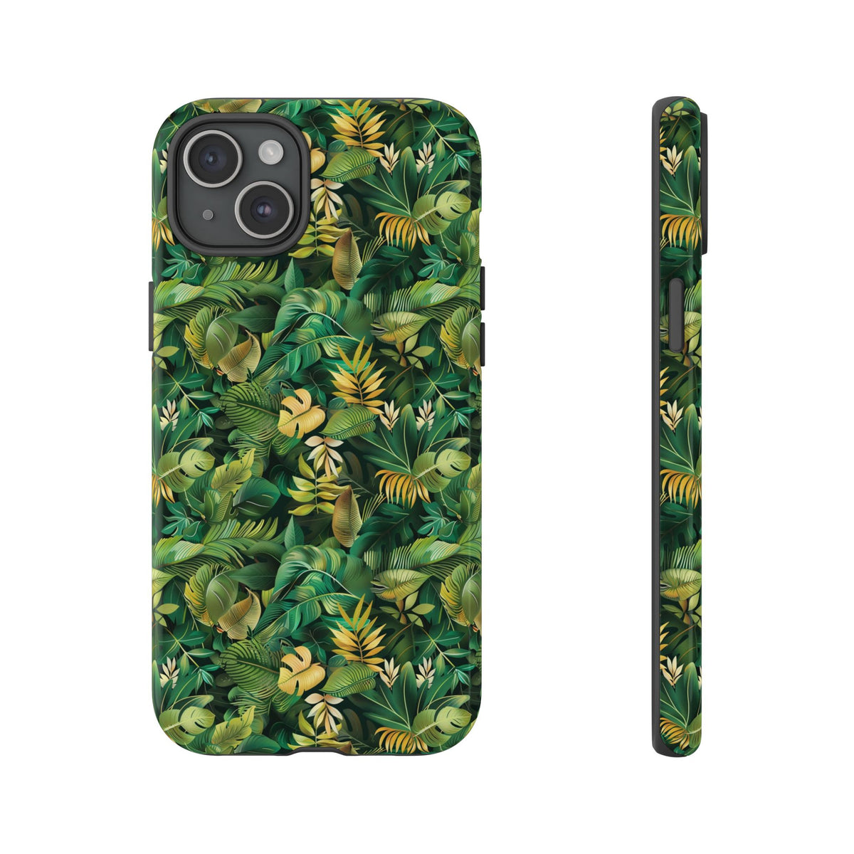 Jungle Pattern Phone Case – Exotic & Lush Design for Your Phone 330