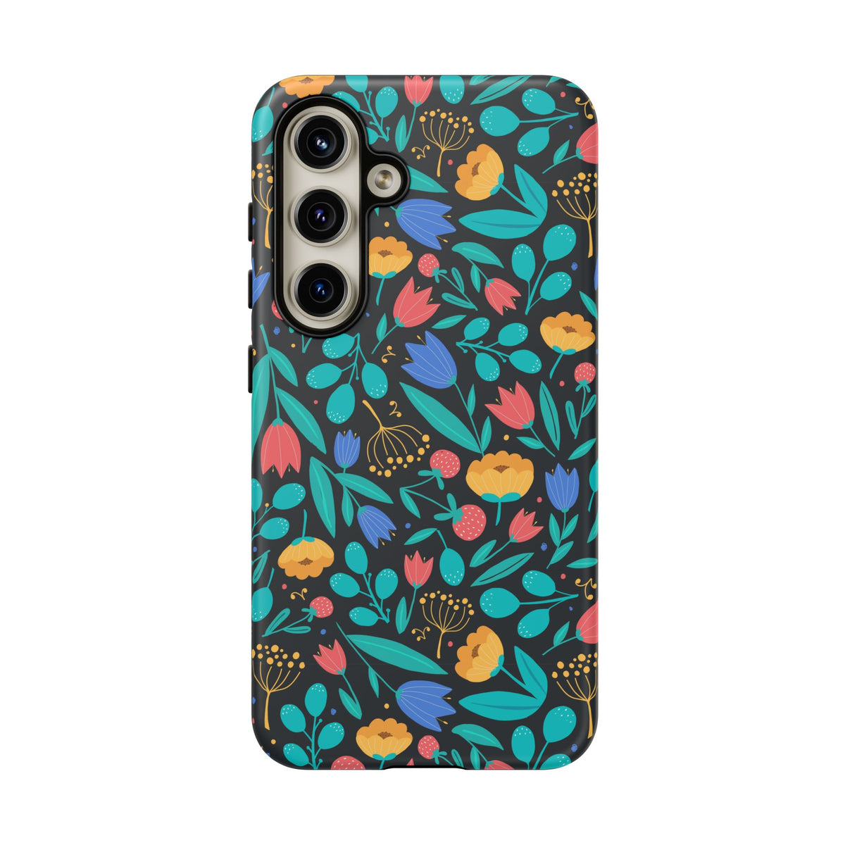 Colorful Little Flower Design Phone Case – Bright and Cheerful Floral Phone Cover