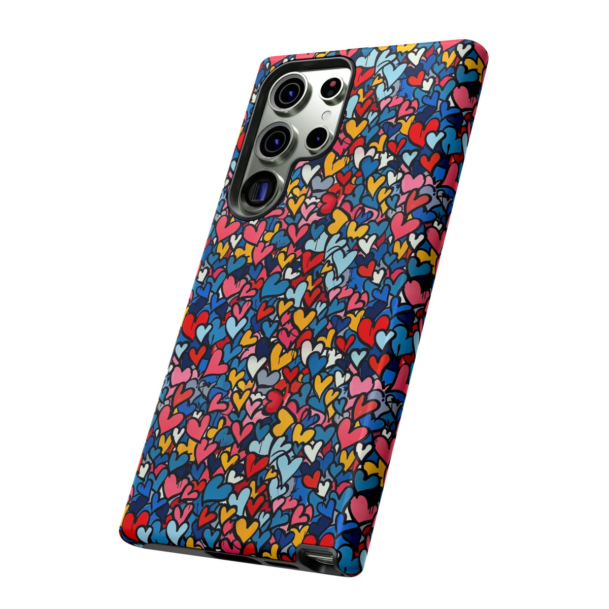 Heart Pattern Phone Case – Stylish & Loving Design for Your Device 820