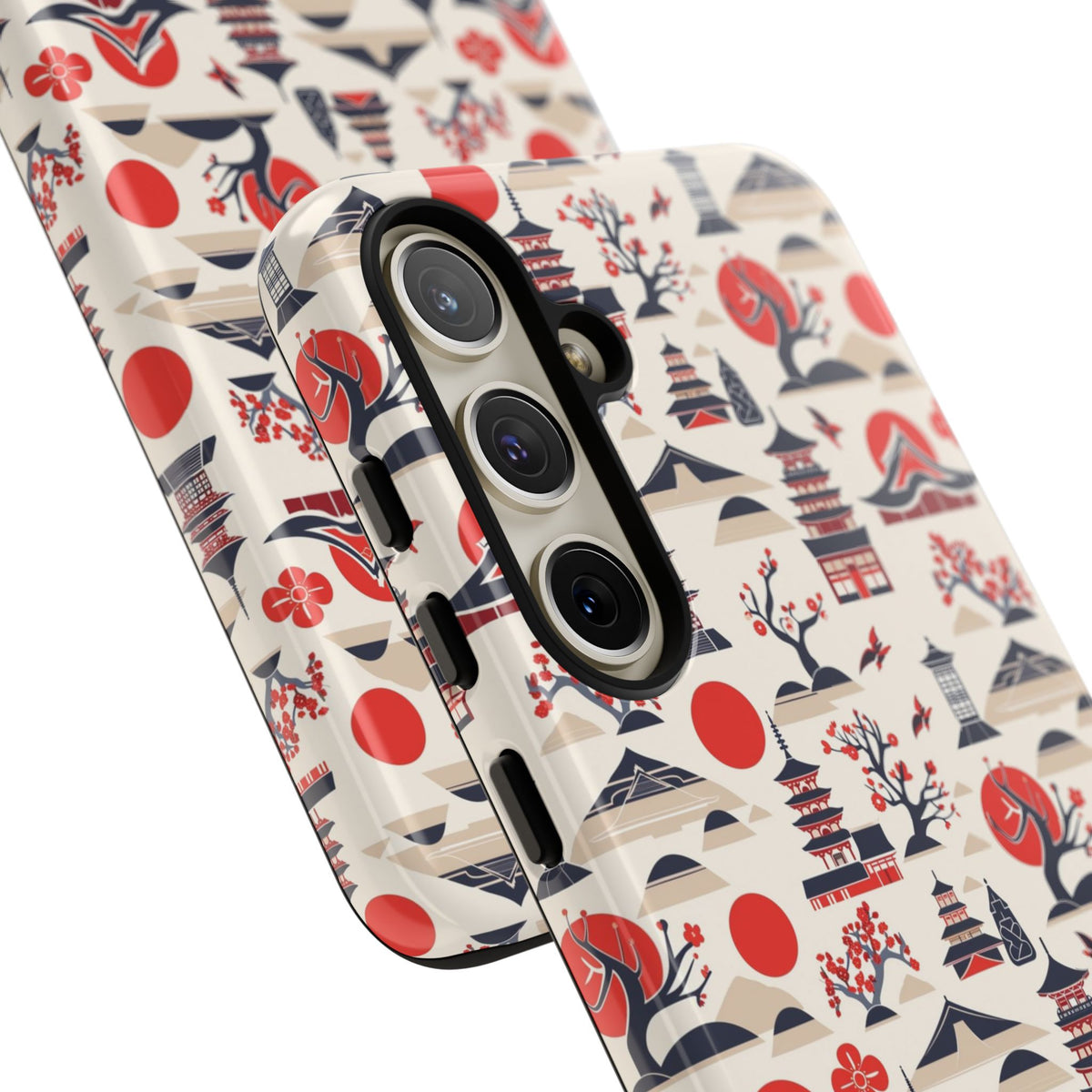 Japanese Pattern Phone Case – Elegant & Timeless Design for Your Phone 013