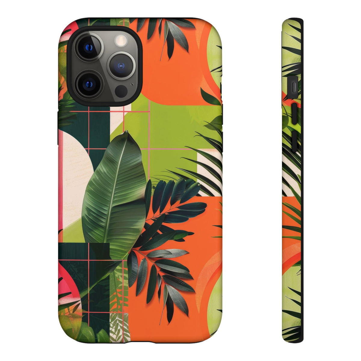 Jungle Collage Phone Case – Vibrant & Durable Nature-Inspired Protection