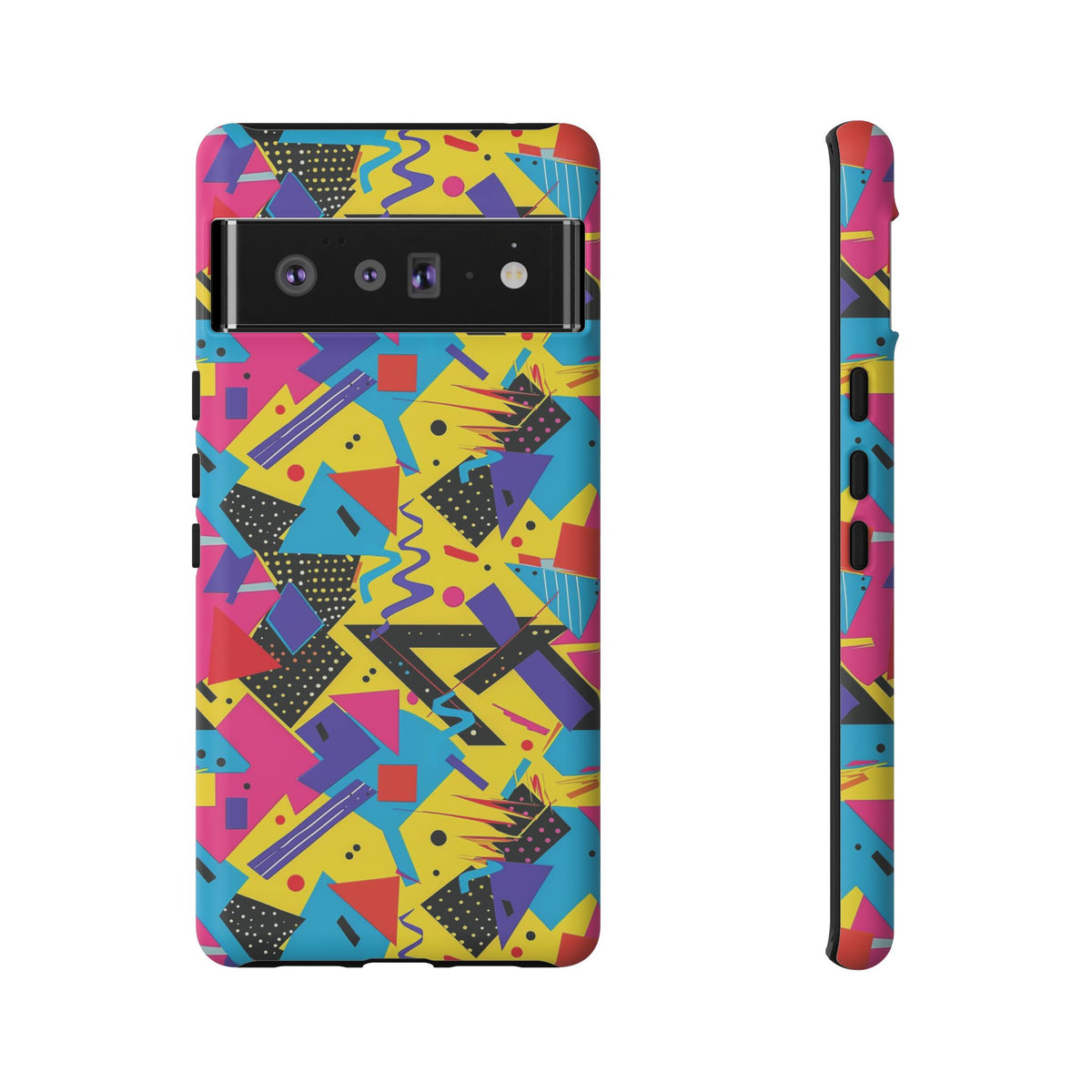 90s Themed Seamless Pattern Phone Case – Embrace Retro Style and Protection 223