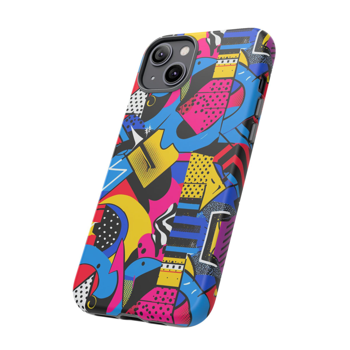 Retro 80s Seamless Phone Case – Vintage Style Meets Modern Protection