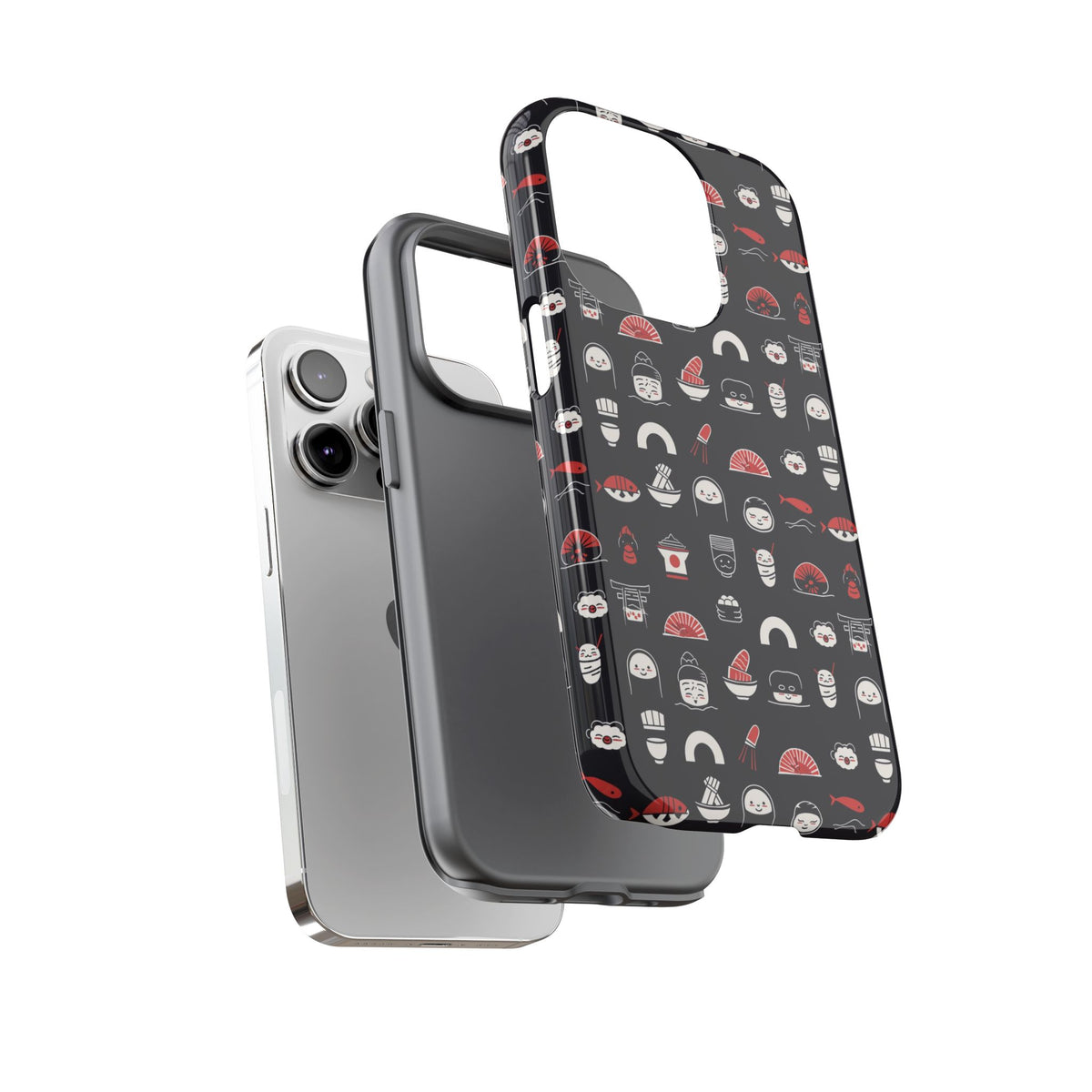 Japanese Pattern Phone Case – Elegant & Timeless Design for Your Phone 456