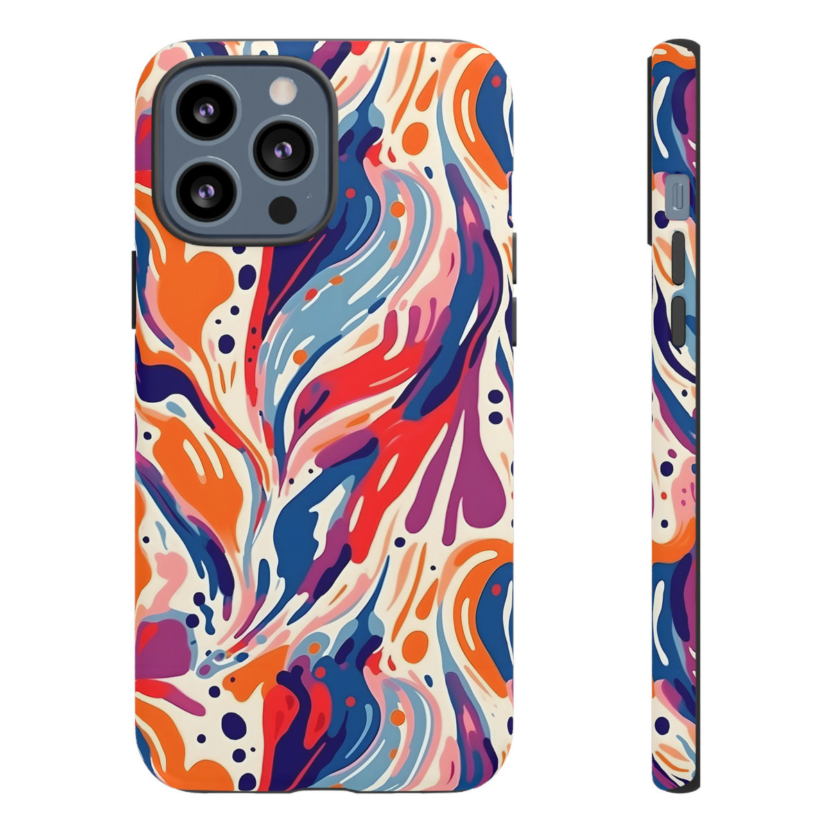 Abstract Painting Design Phone Case – Modern Art-Inspired Phone Cover 6