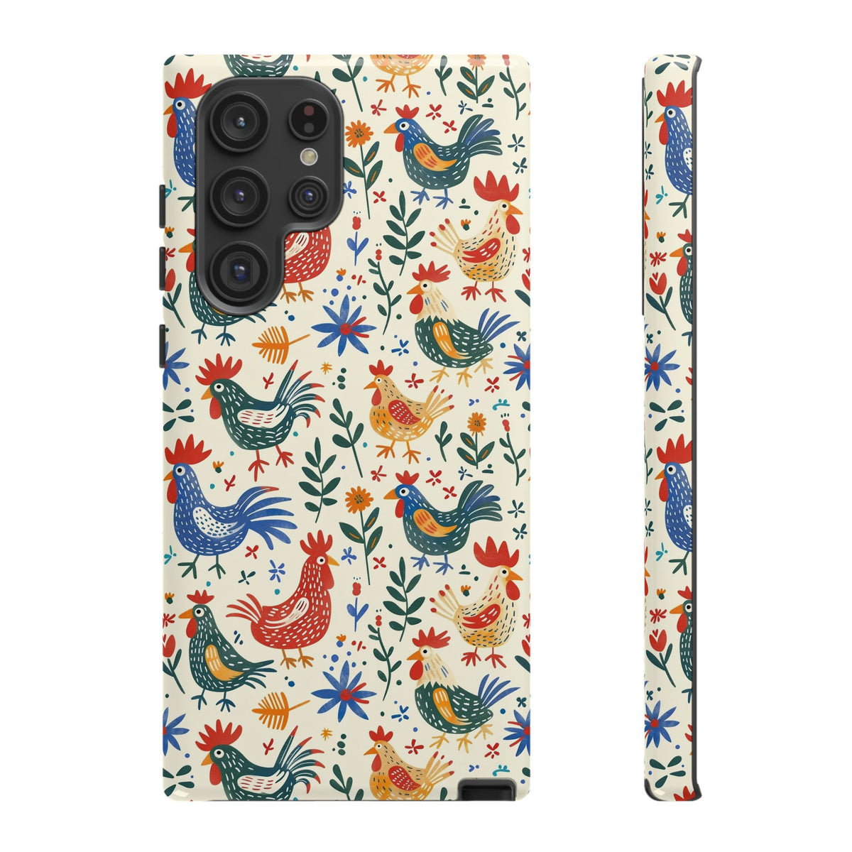 Birds Seamless Pattern Phone Case – Elegant and Timeless Avian Design 8