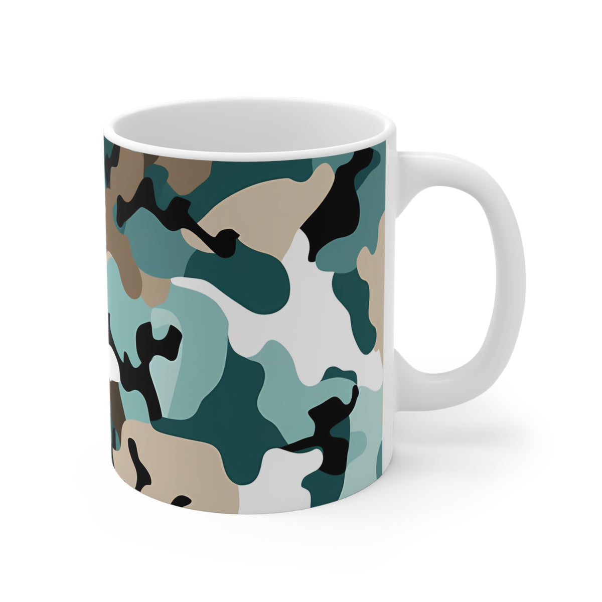 All-Over Camouflage Pattern Coffee Mug 209