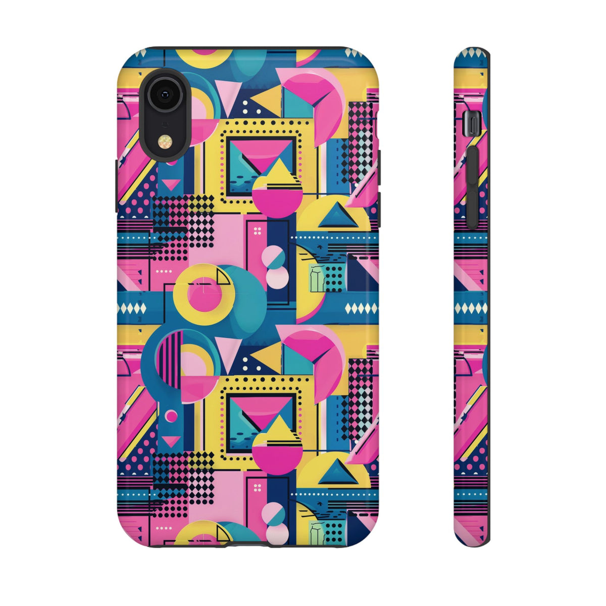 Retro 80s Seamless Phone Case – Vintage Style Meets Modern Protection 090