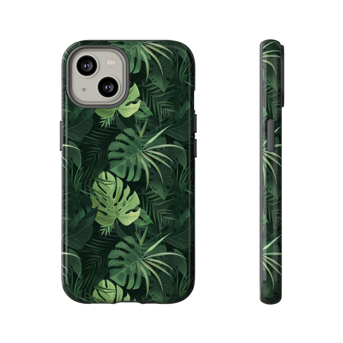 Jungle Pattern Phone Case – Exotic & Lush Design for Your Phone 335