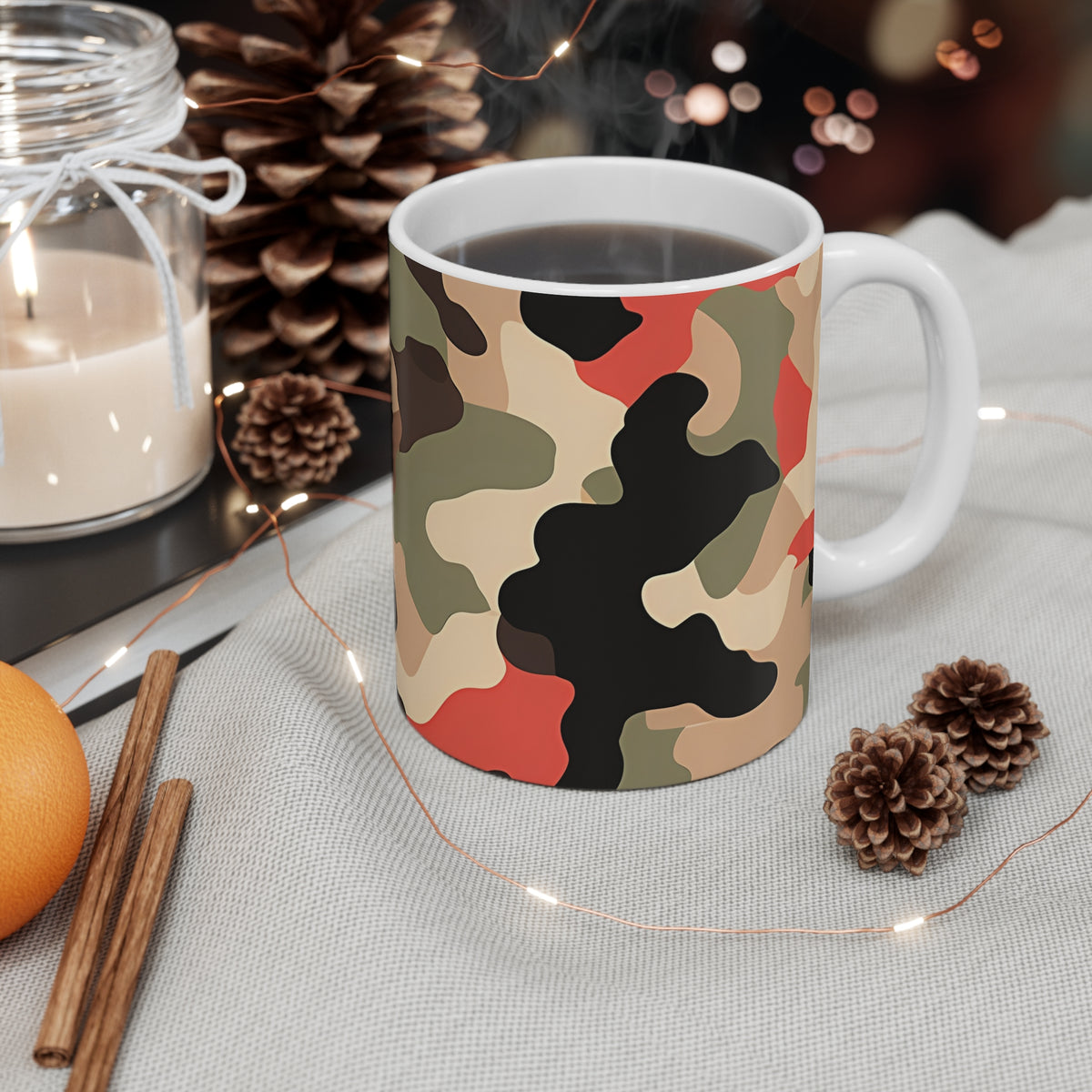 All-Over Camouflage Pattern Coffee Mug 76