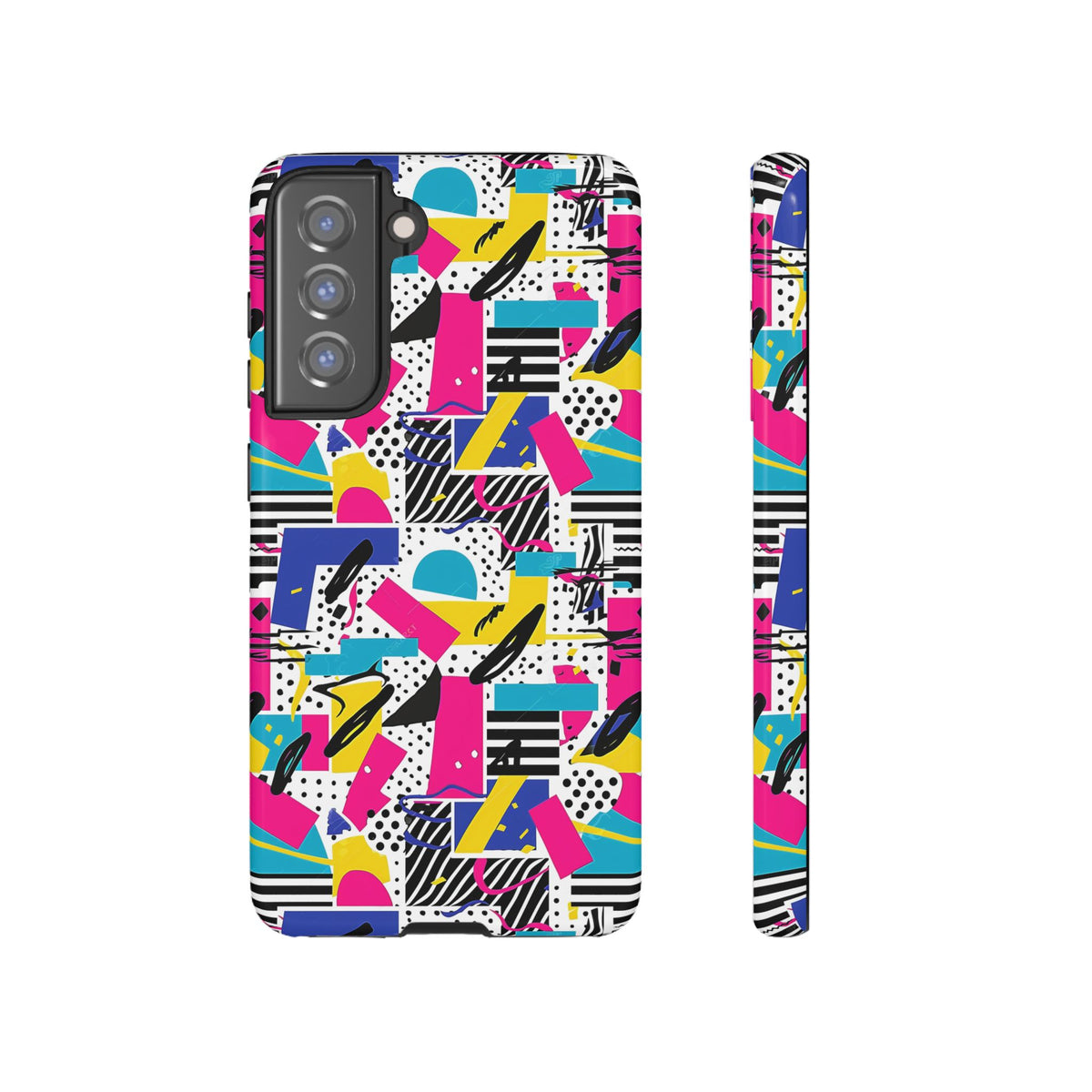 Retro 80s Seamless Phone Case – Vintage Style Meets Modern Protection 258