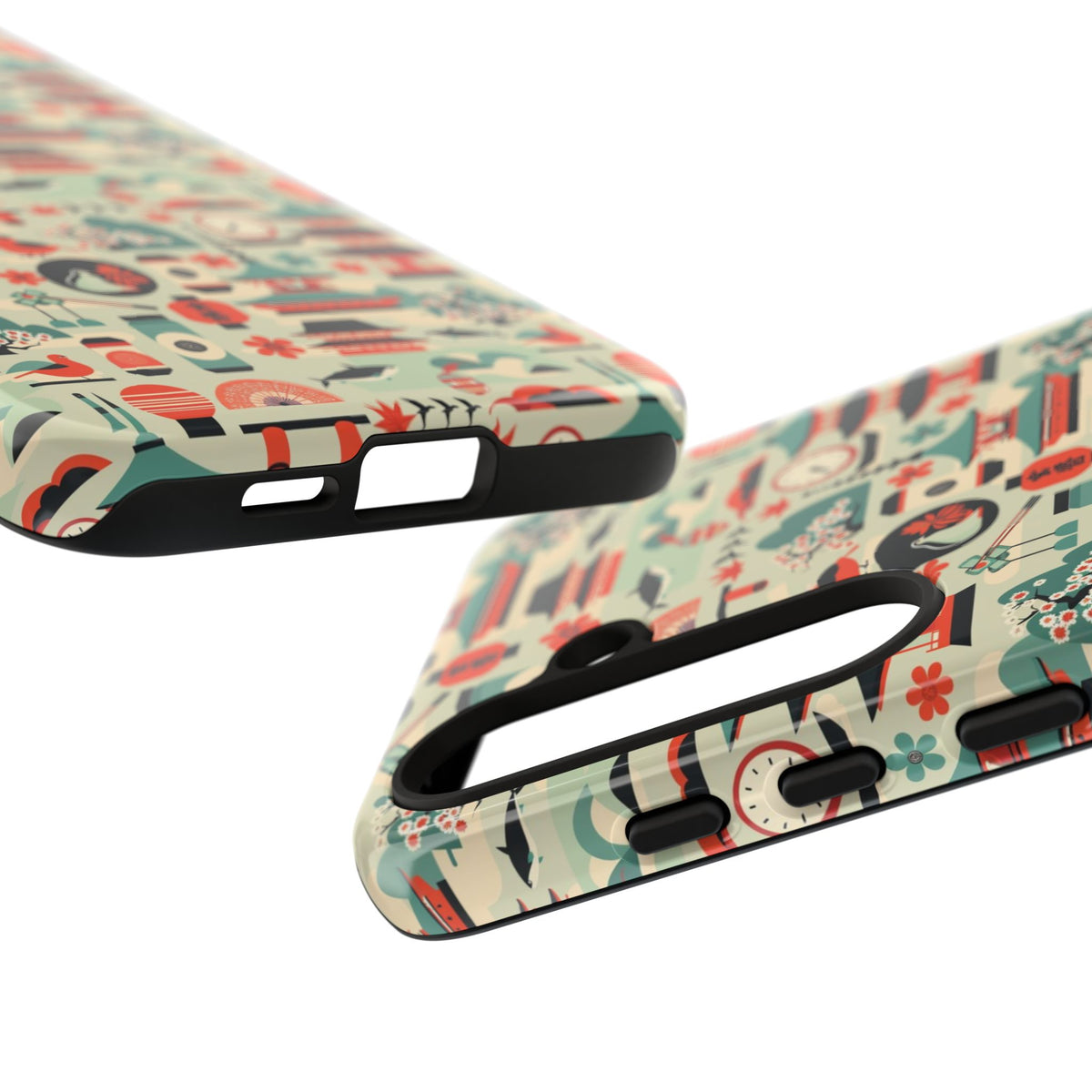 Japanese Pattern Phone Case – Elegant & Timeless Design for Your Phone 105