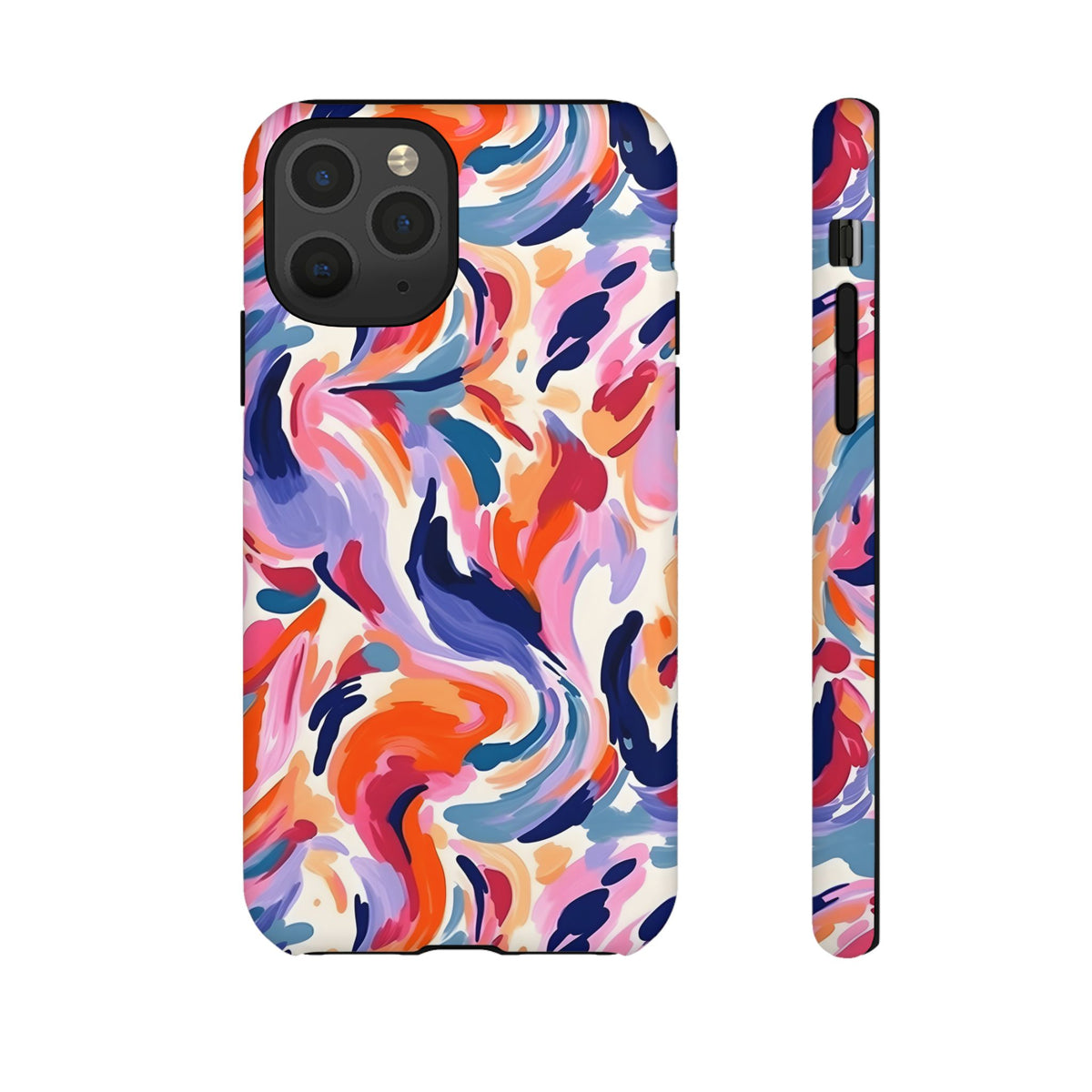 Abstract Painting Design Phone Case – Modern Art-Inspired Phone Cover 3