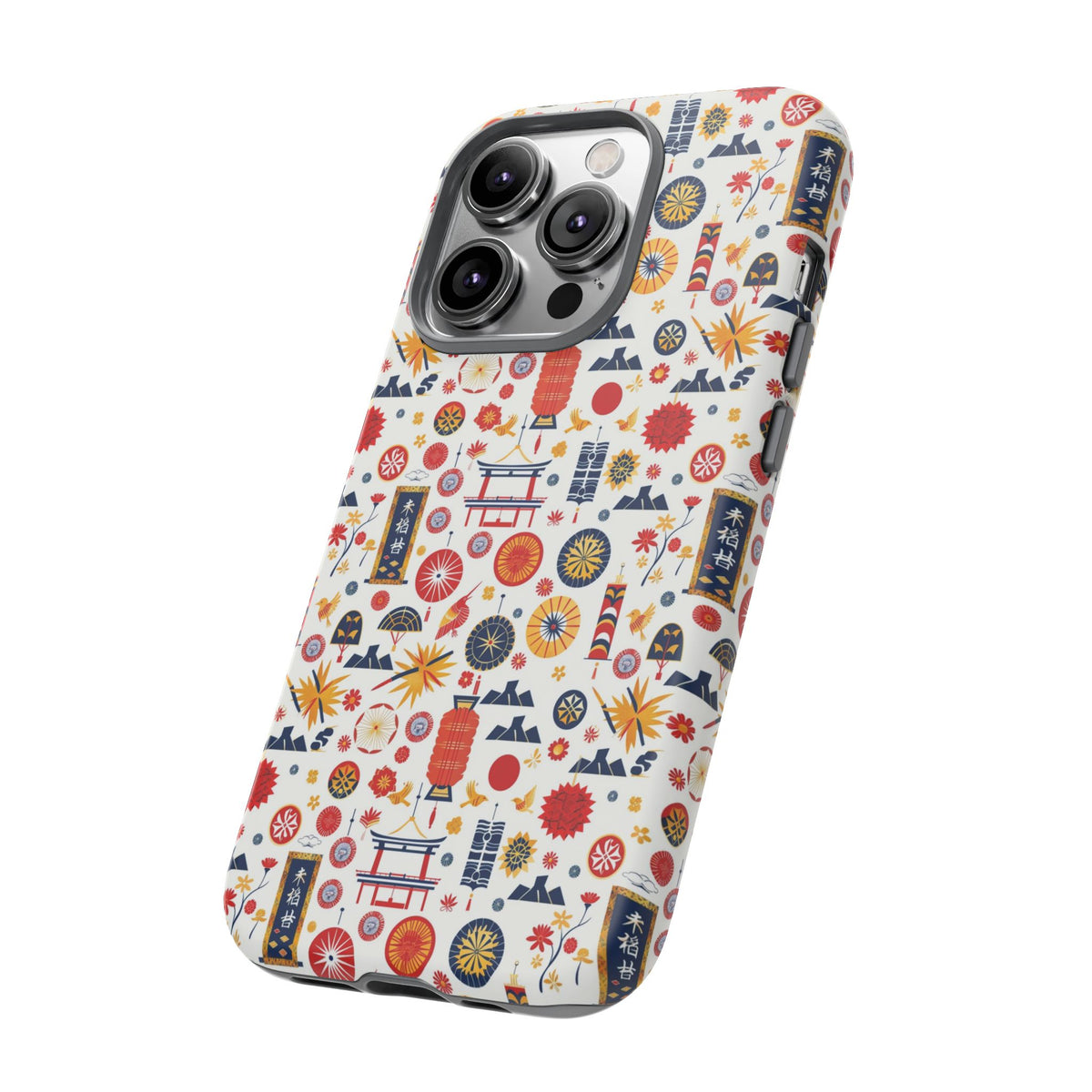 Japanese Pattern Phone Case – Elegant & Timeless Design for Your Phone 118