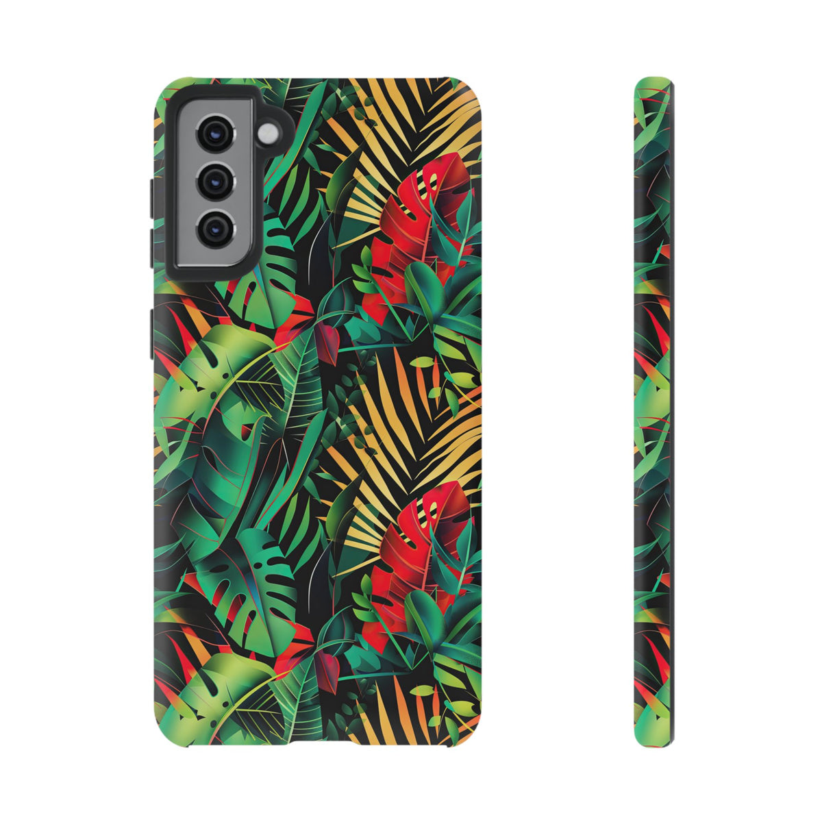 Jungle Collage Phone Case – Vibrant & Durable Nature-Inspired Protection