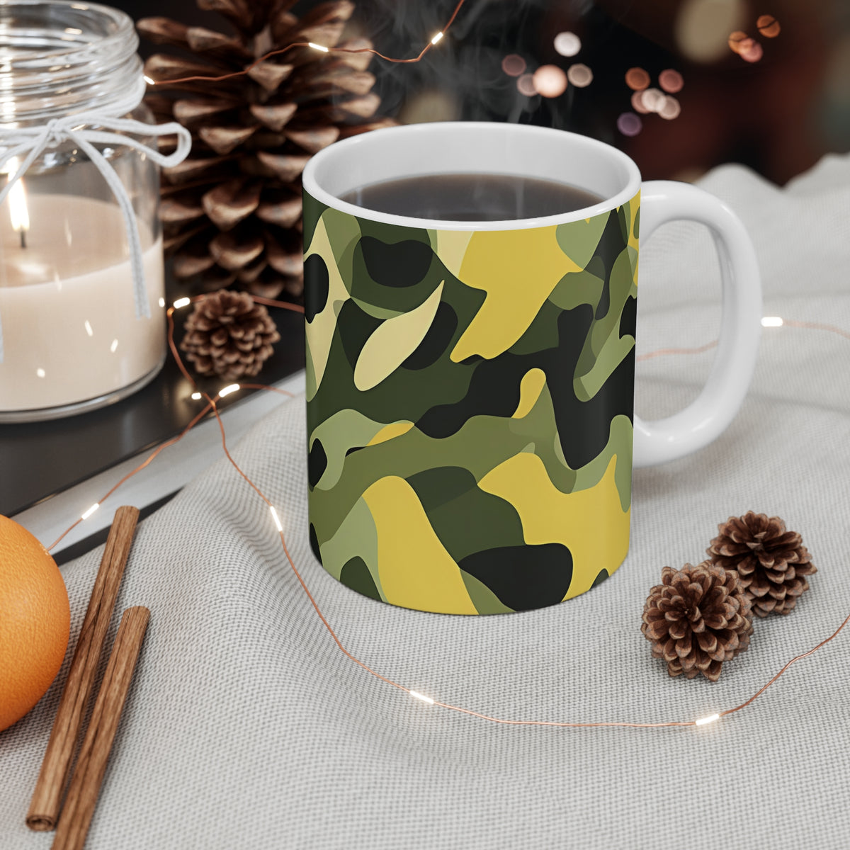 All-Over Camouflage Pattern Coffee Mug 407