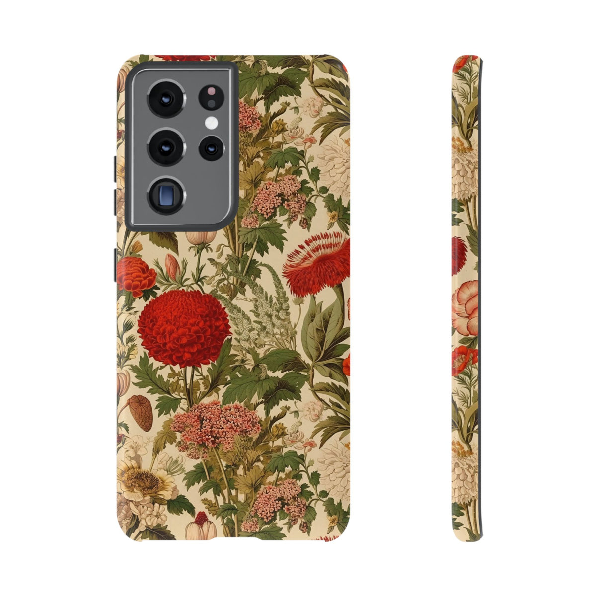 Antique Garden Botanical Phone Case - Vintage Botanical Phone Cover 2