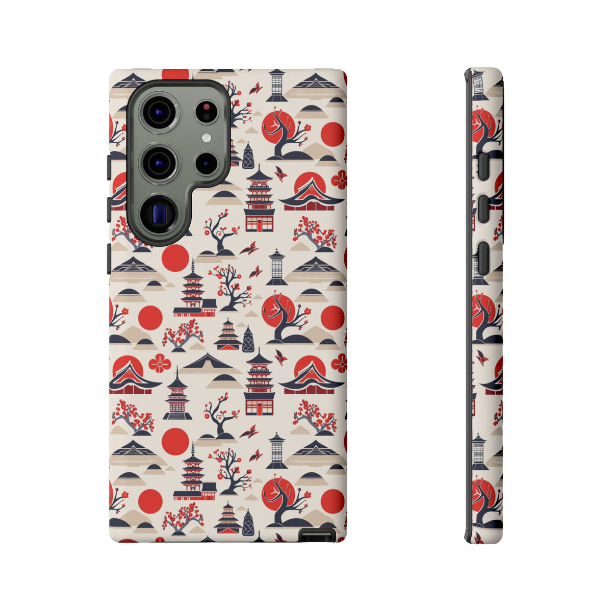 Japanese Pattern Phone Case – Elegant & Timeless Design for Your Phone 013