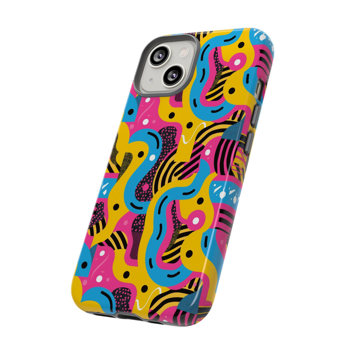 Retro 80s Seamless Phone Case – Vintage Style Meets Modern Protection 109