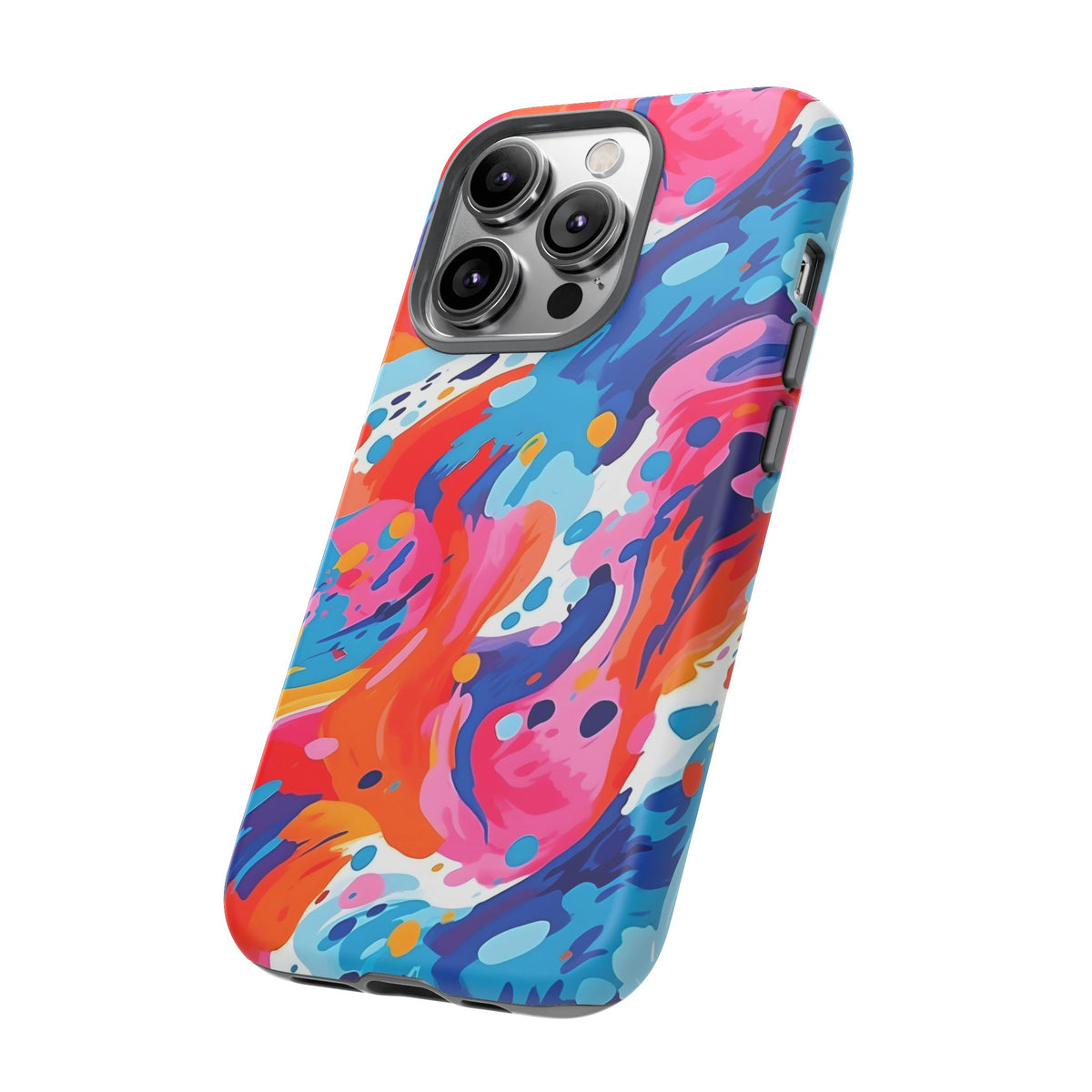 Abstract Painting Design Phone Case – Modern Art-Inspired Phone Cover 4