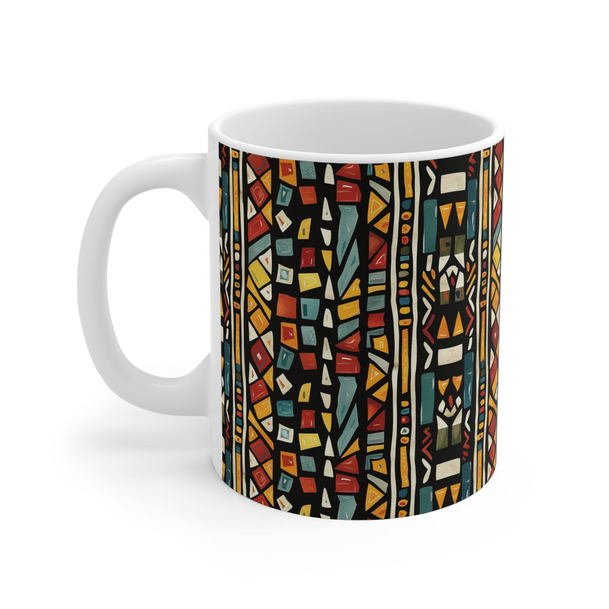 All-Over African Pattern Coffee Mug 529