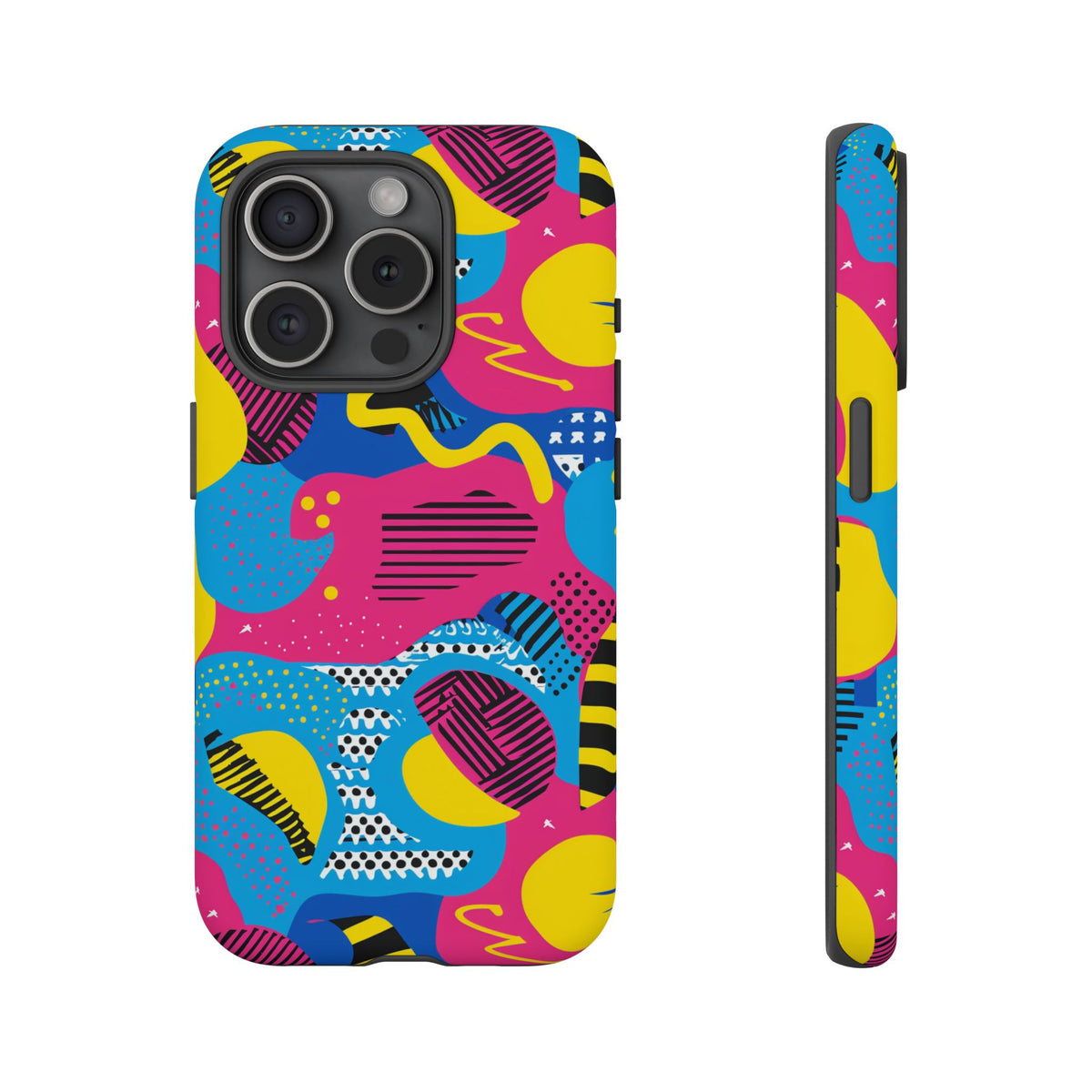 Retro 80s Seamless Phone Case – Vintage Style Meets Modern Protection 22