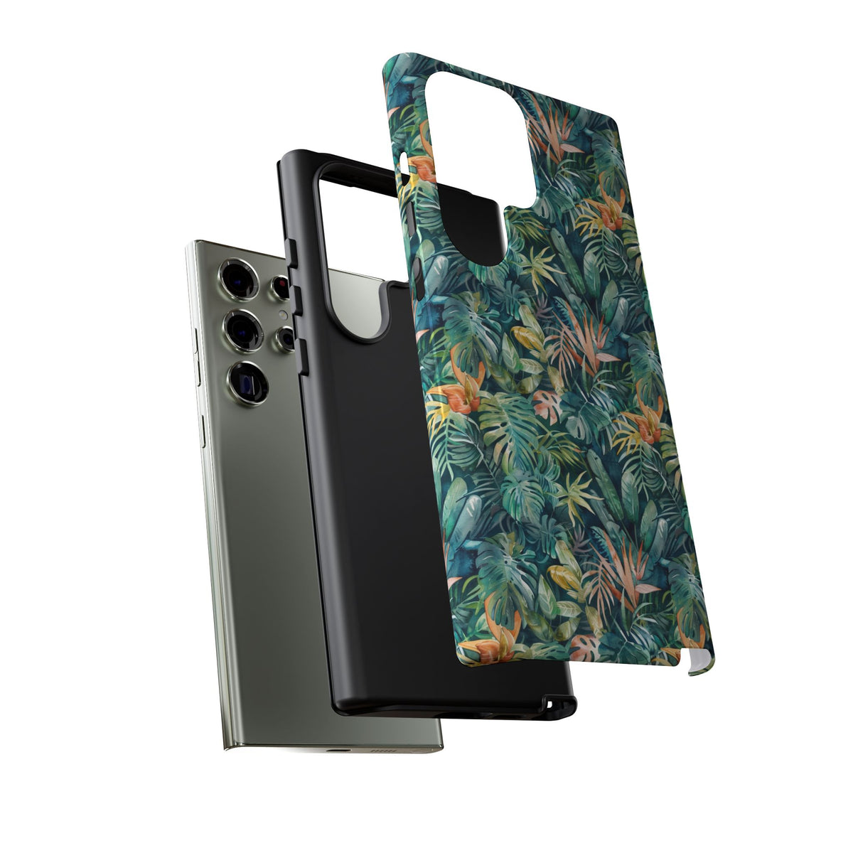 Jungle Pattern Phone Case – Exotic & Lush Design for Your Phone 333