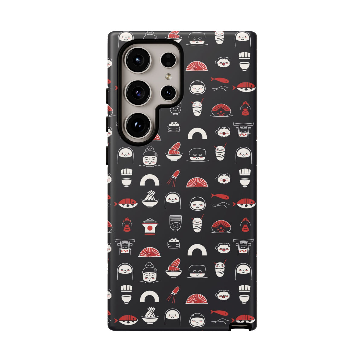 Japanese Pattern Phone Case – Elegant & Timeless Design for Your Phone 456