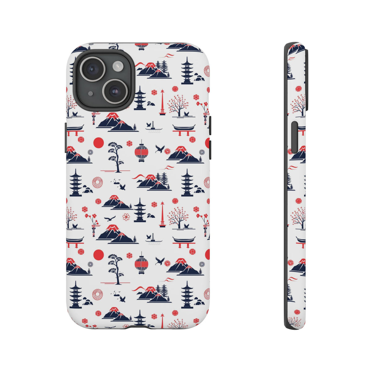 Japanese Pattern Phone Case – Elegant & Timeless Design for Your Phone 079