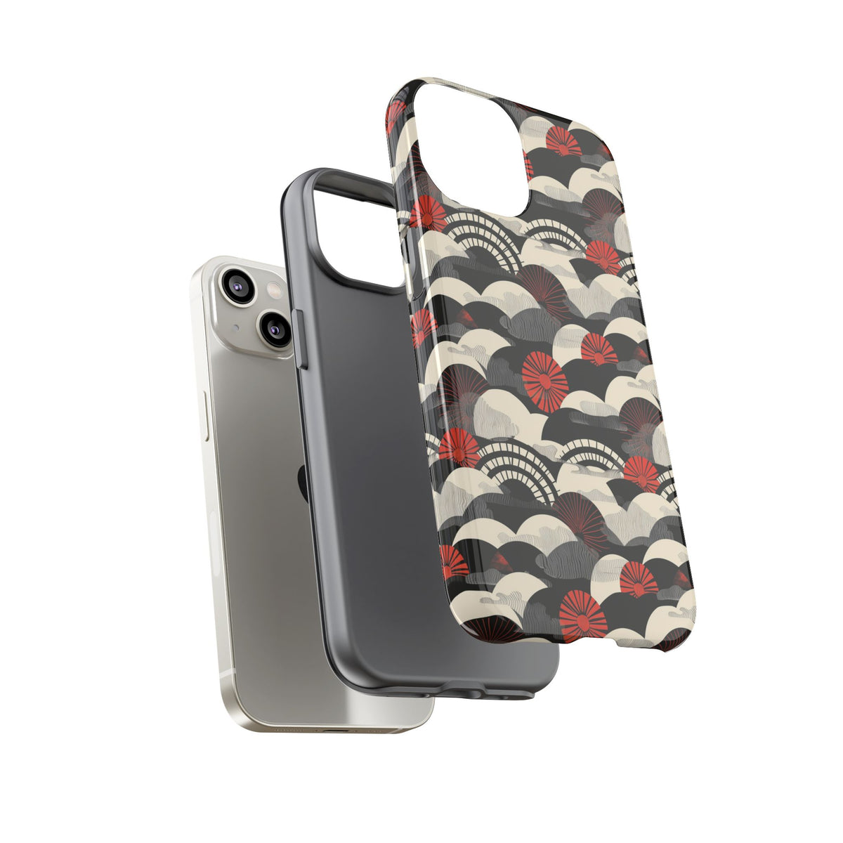 Japanese Pattern Phone Case – Elegant & Timeless Design for Your Phone 151