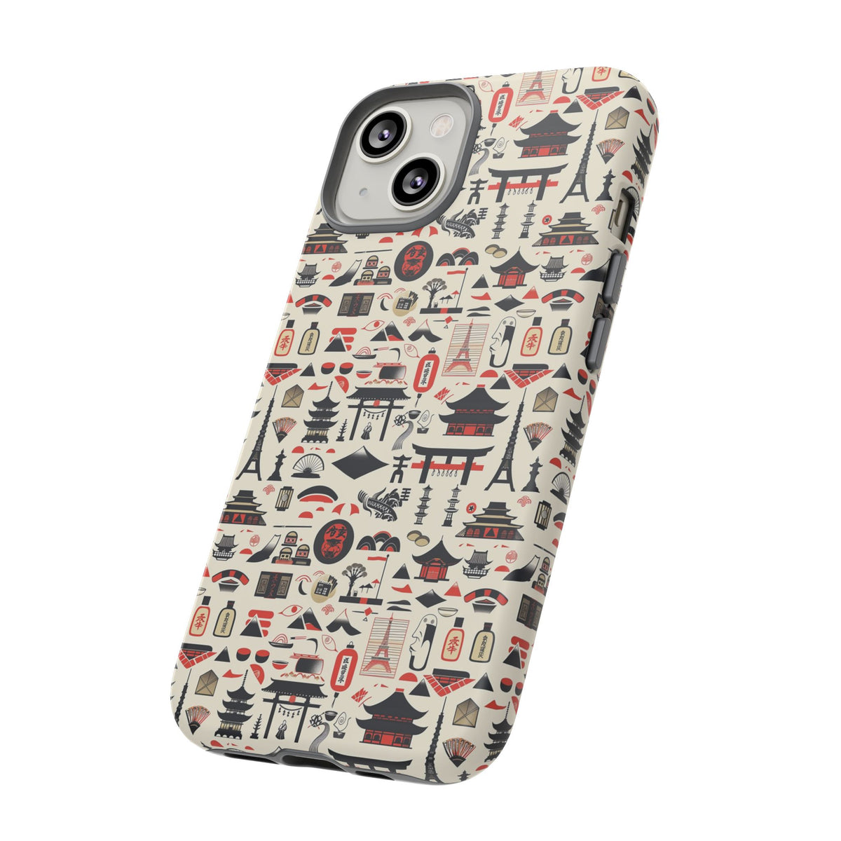 Japanese Pattern Phone Case – Elegant & Timeless Design for Your Phone 010
