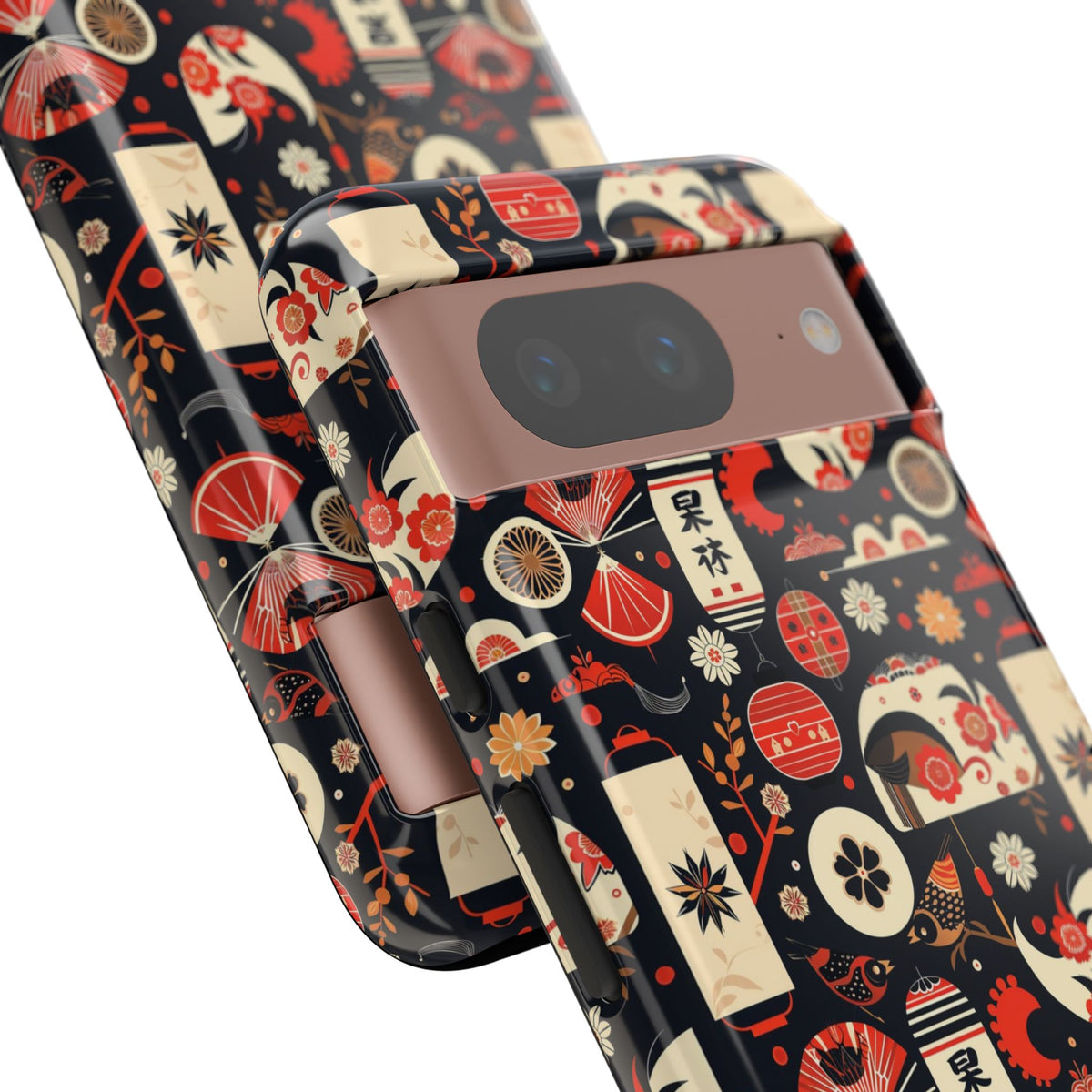 Japanese Pattern Phone Case – Elegant & Timeless Design for Your Phone 069