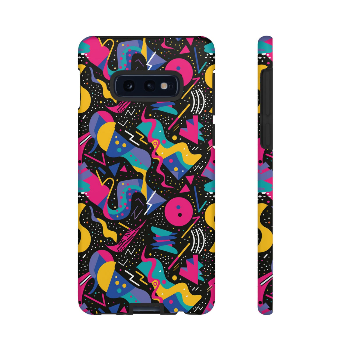 90s Themed Seamless Pattern Phone Case – Embrace Retro Style and Protection 302