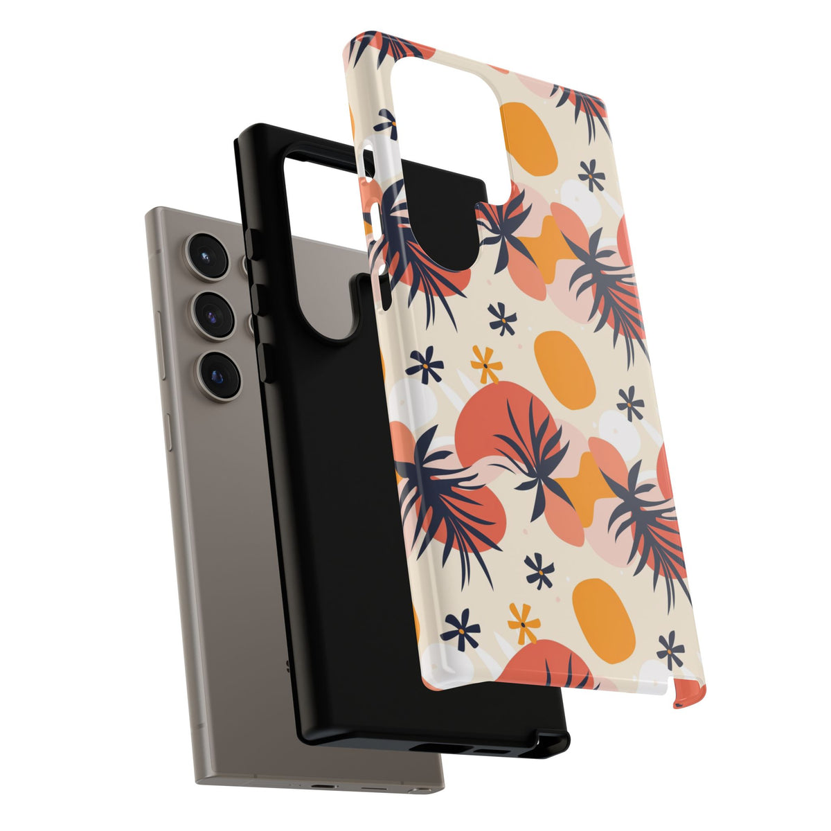 Vibrant Summer Pattern Phone Case - Fun Tropical & Beach Designs