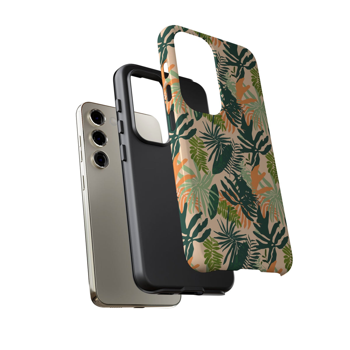 Jungle Pattern Phone Case – Exotic & Lush Design for Your Phone 353