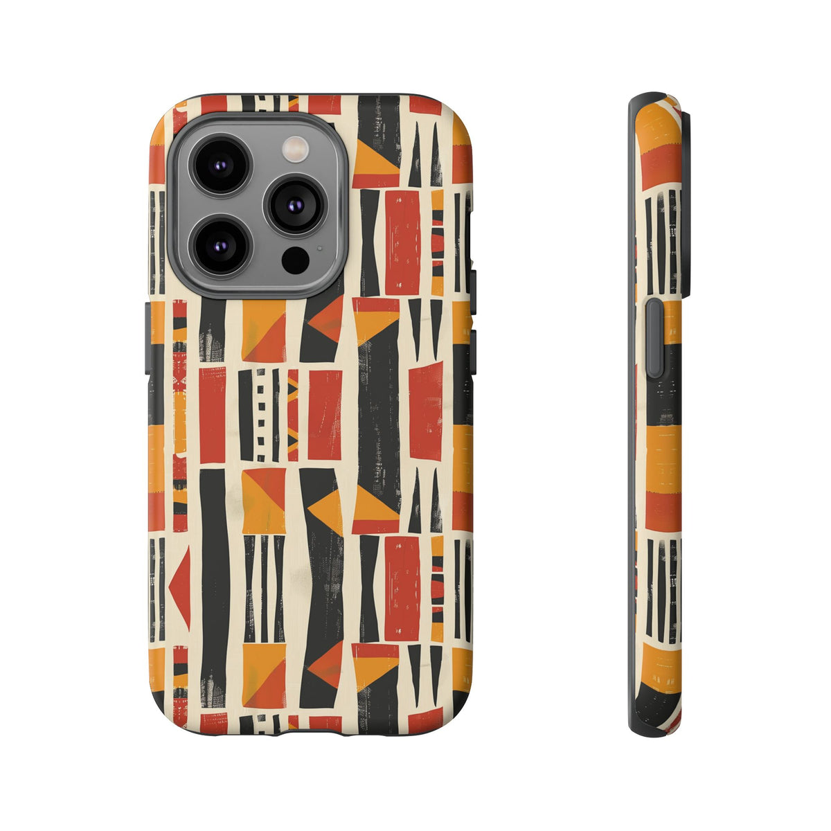 Stylish African Pattern Phone Case – Unique and Vibrant Protection 161