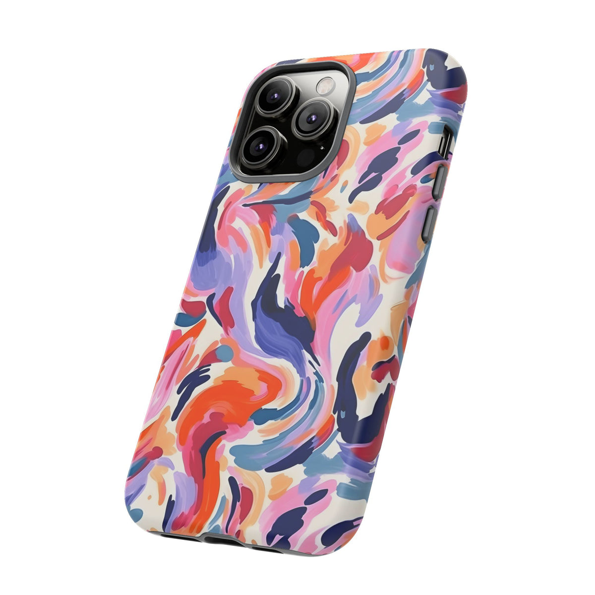 Abstract Painting Design Phone Case – Modern Art-Inspired Phone Cover 3