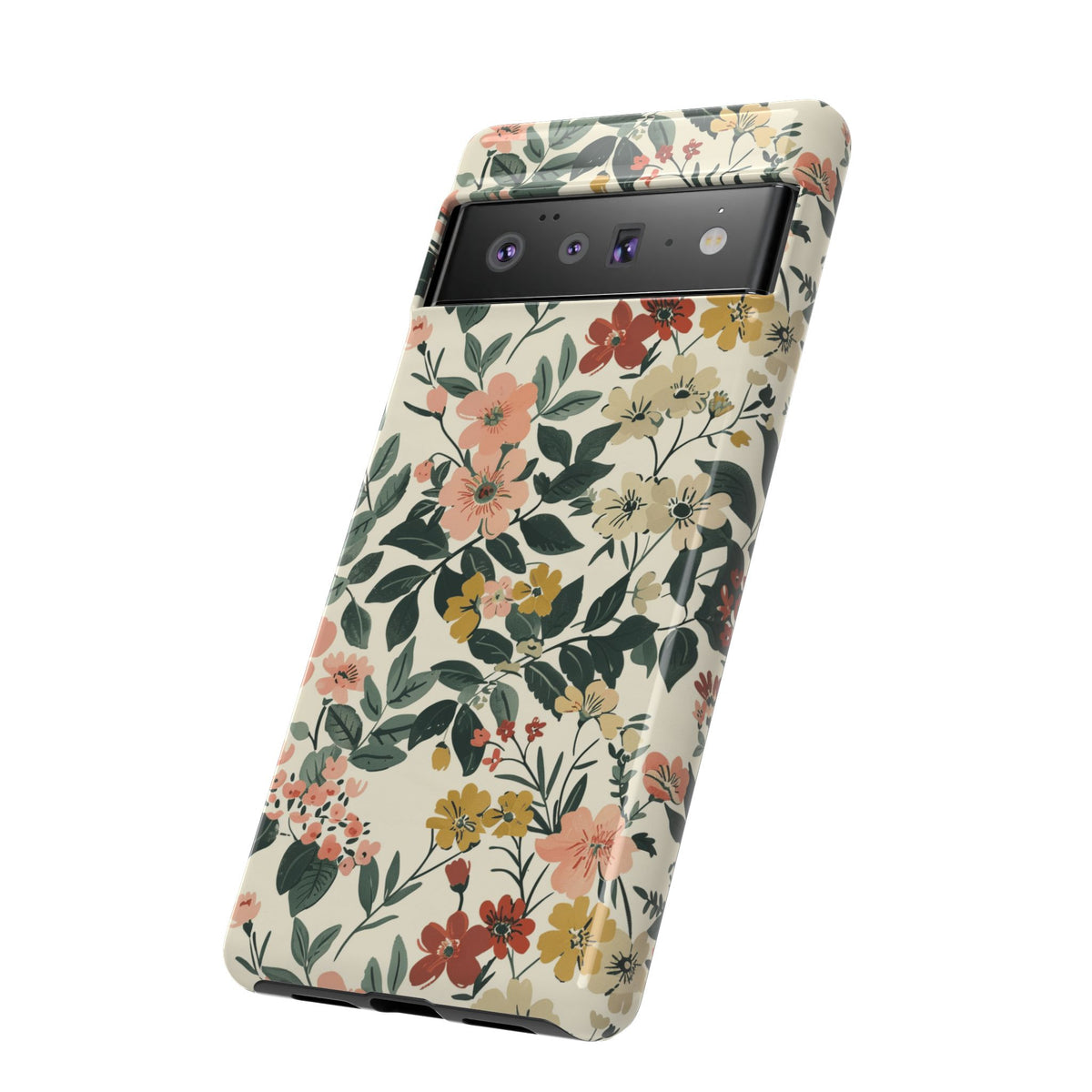 Flower-Themed Phone Case – Elegant Protection with a Floral Twist